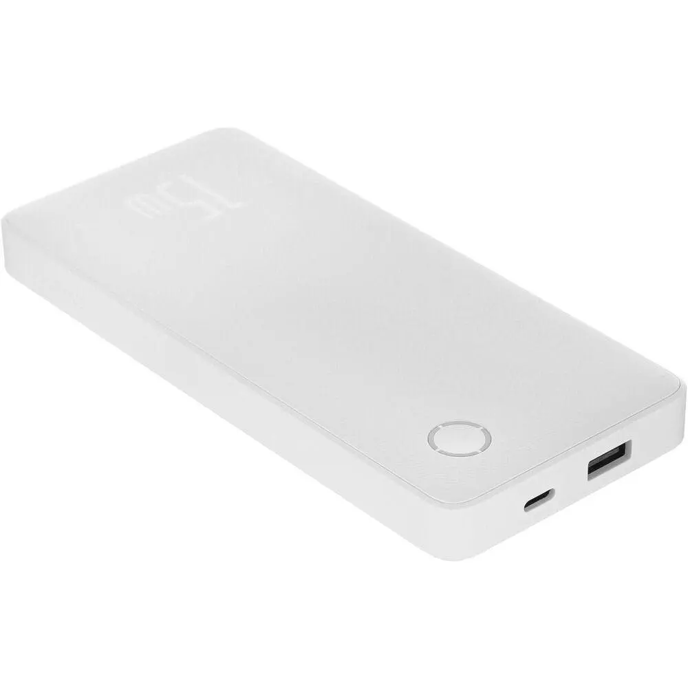Портативний акумулятор Power bank Baseus Airpow Lite 10000 mah 15w білий P10067500213-00