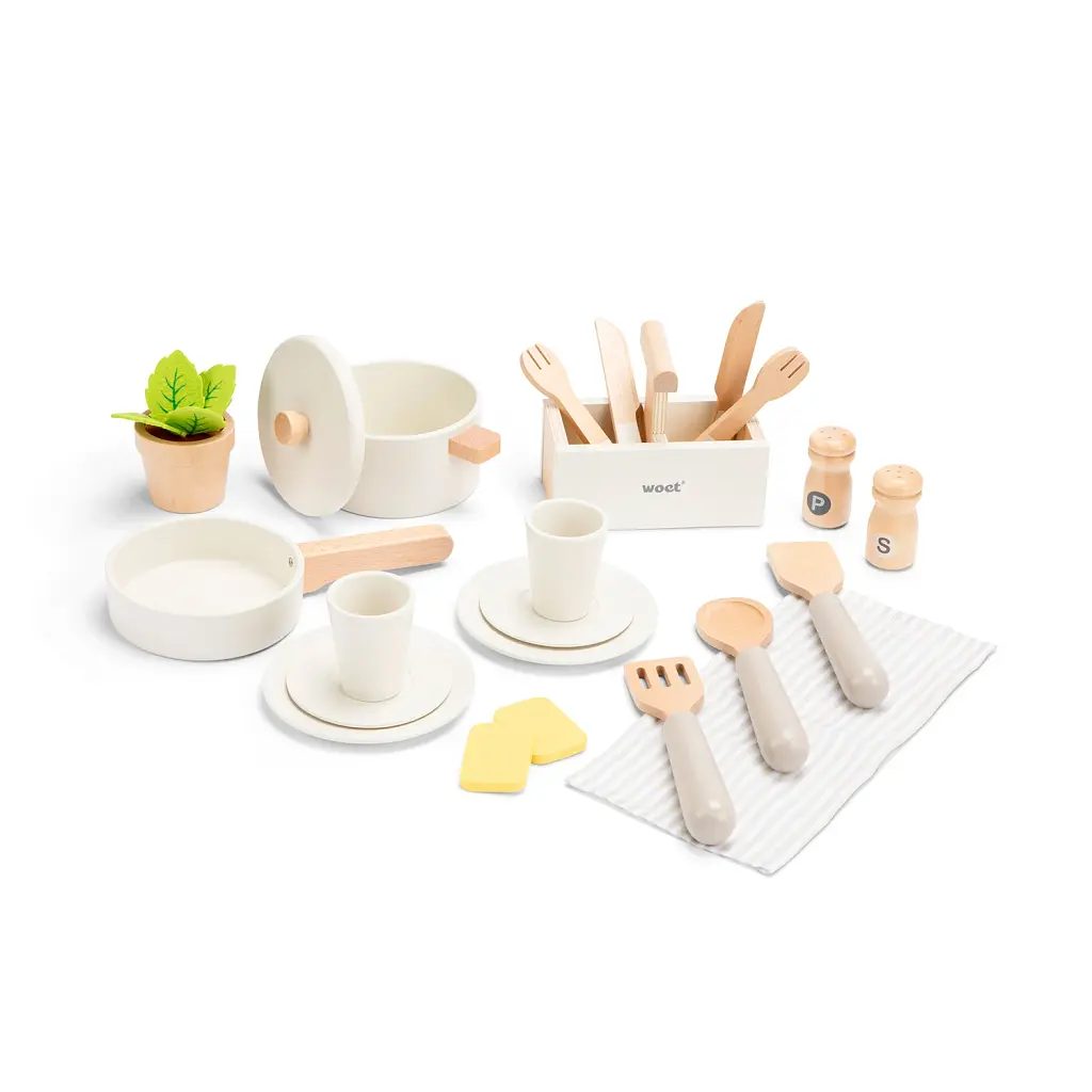 Дерев'яна ігрова кухня New Classic Toys з посудомийною машиною - фото 6