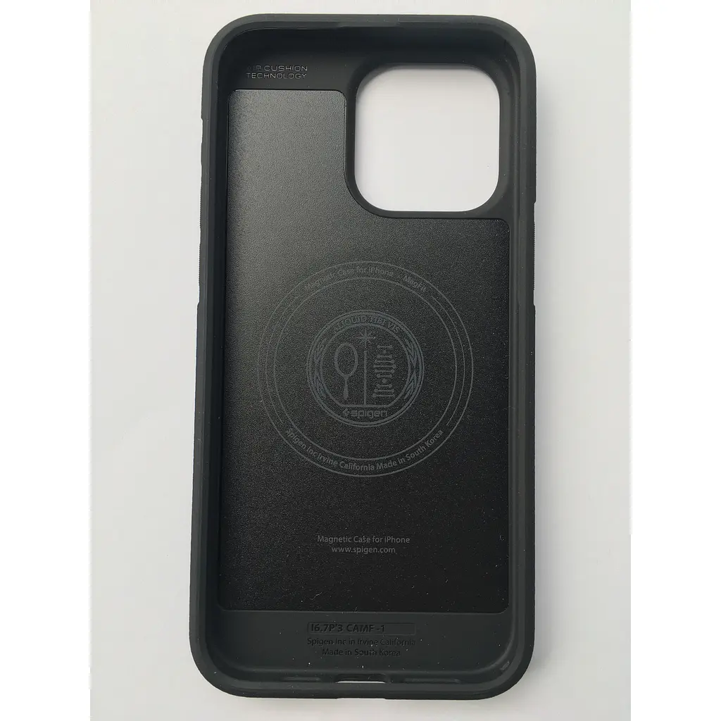 Оригинальный противоударный чехол Spigen Core Armor MagSafe (MagFit) для Iphone 15 Pro Max (6.7") Black ACS06442 - фото 16