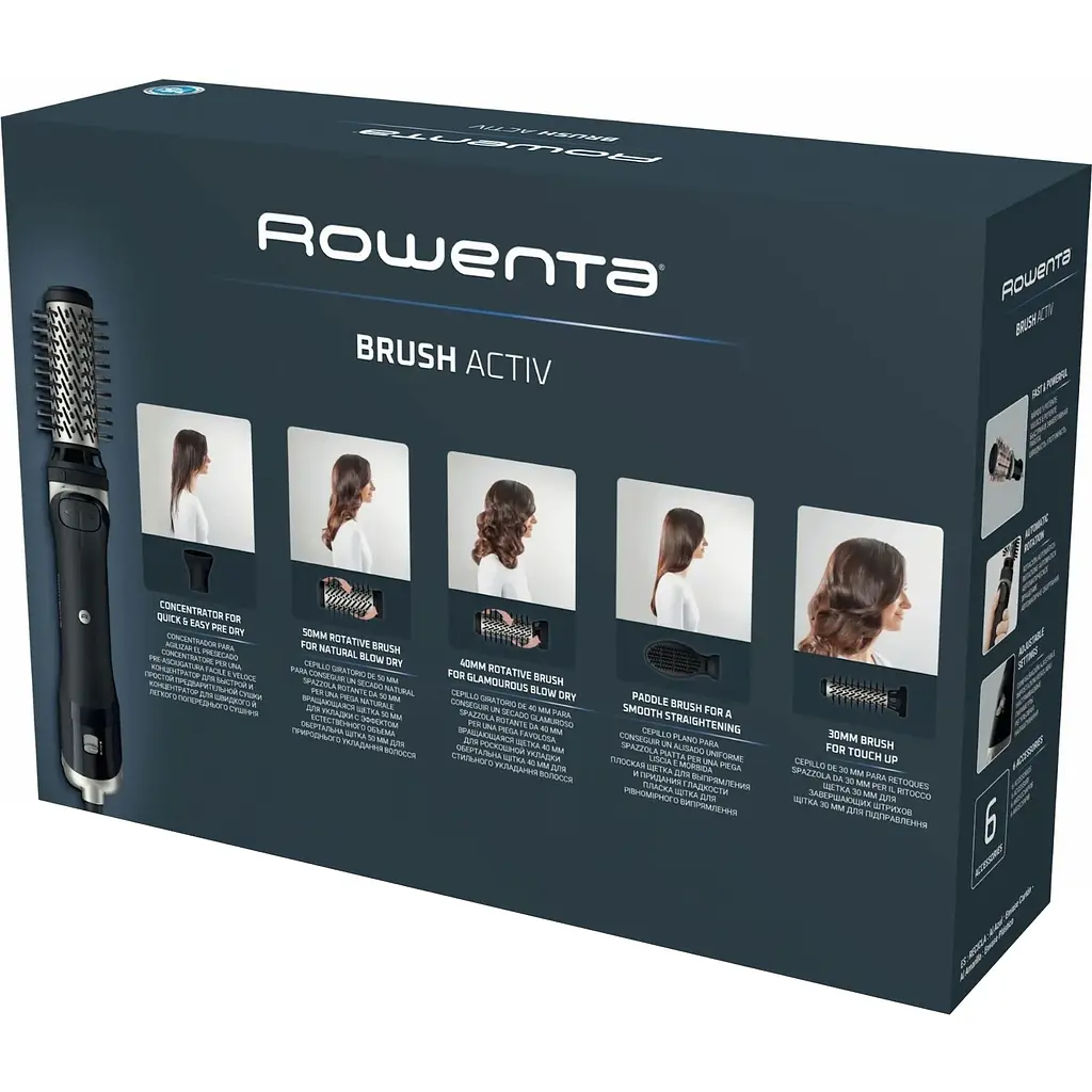Фен-щітка Rowenta Renewal Brush Activ (UB9540F0) - фото 4