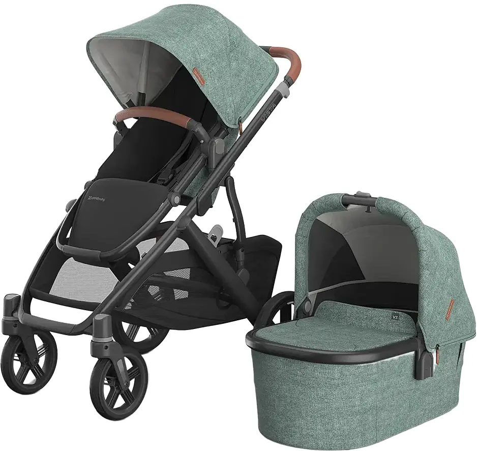 Універсальна коляска 2 в 1 Uppababy Vista V3 Gwen Green Melange (0303-VIS-EUGWN) - фото 10