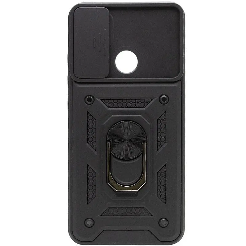 Чохол Ummi Camshield Serge Ring для Xiaomi Redmi A1+ / A2+ Чорний / Black - фото 2