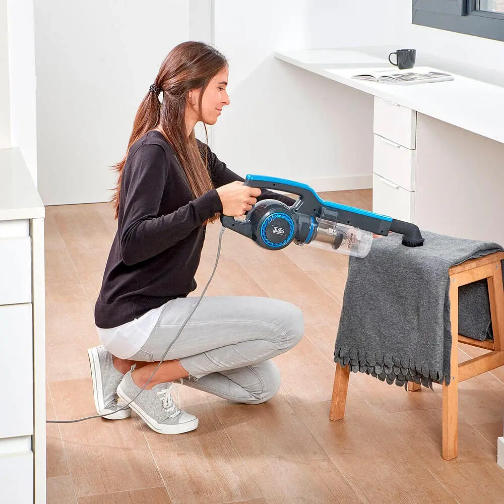 Пилосос мережевий BLACK+DECKER BXVMS600E, 600 Вт, сухе прибирання - фото 4