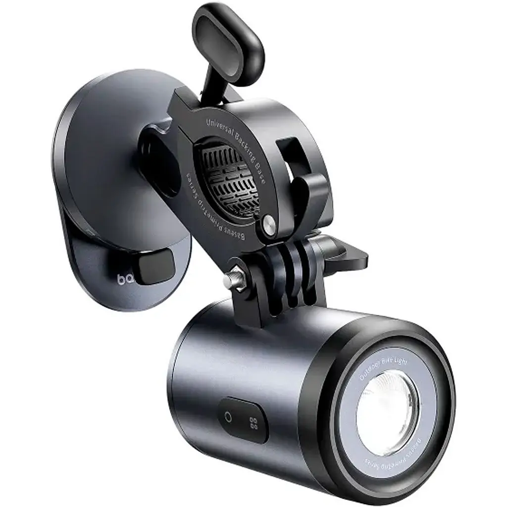 Тримач для смартфона Baseus PrimeTrip Series Dual-Color Bike Light 2-in-1 Set (C12569000121-00) [134777] - фото 3