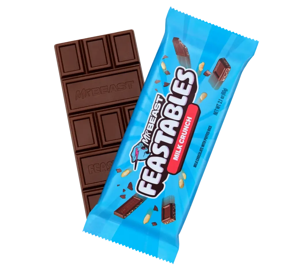Шоколадний батончик Feastables MrBeast Milk Chocolate 35 г - фото 2