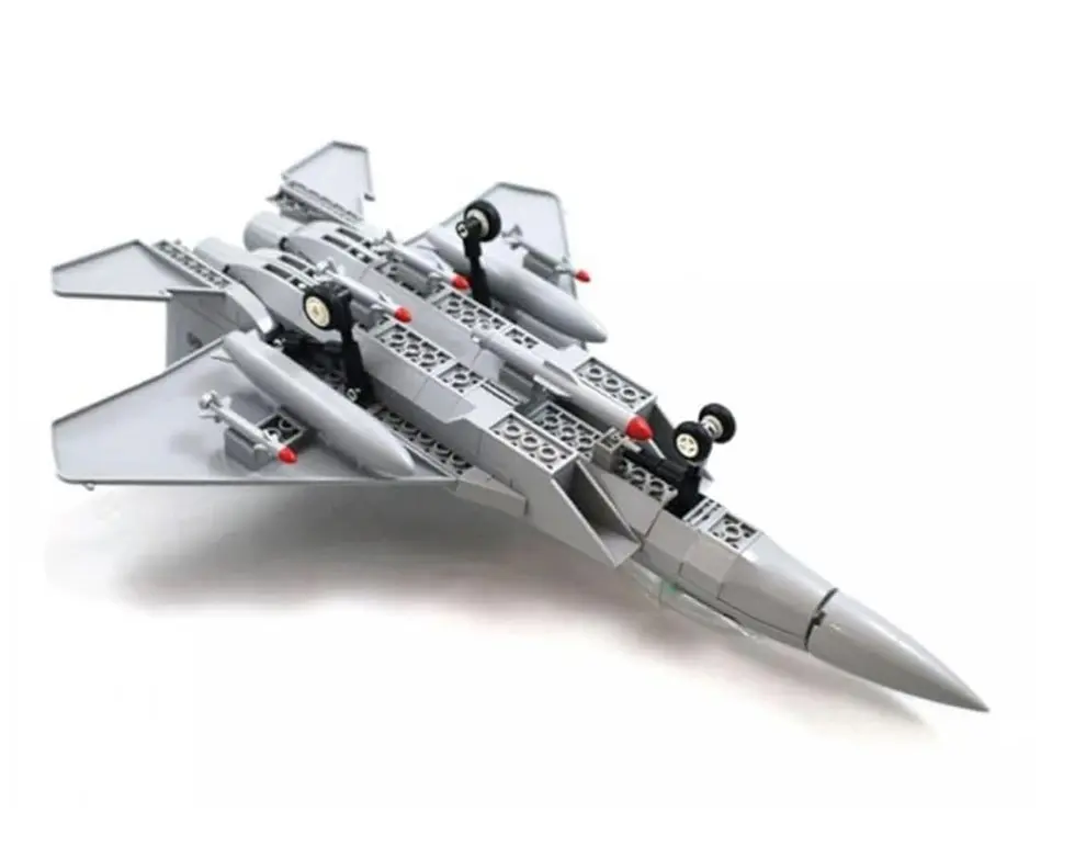 Конструктор Военный Самолет 223 элементов Ramiz 4004 - фото 3