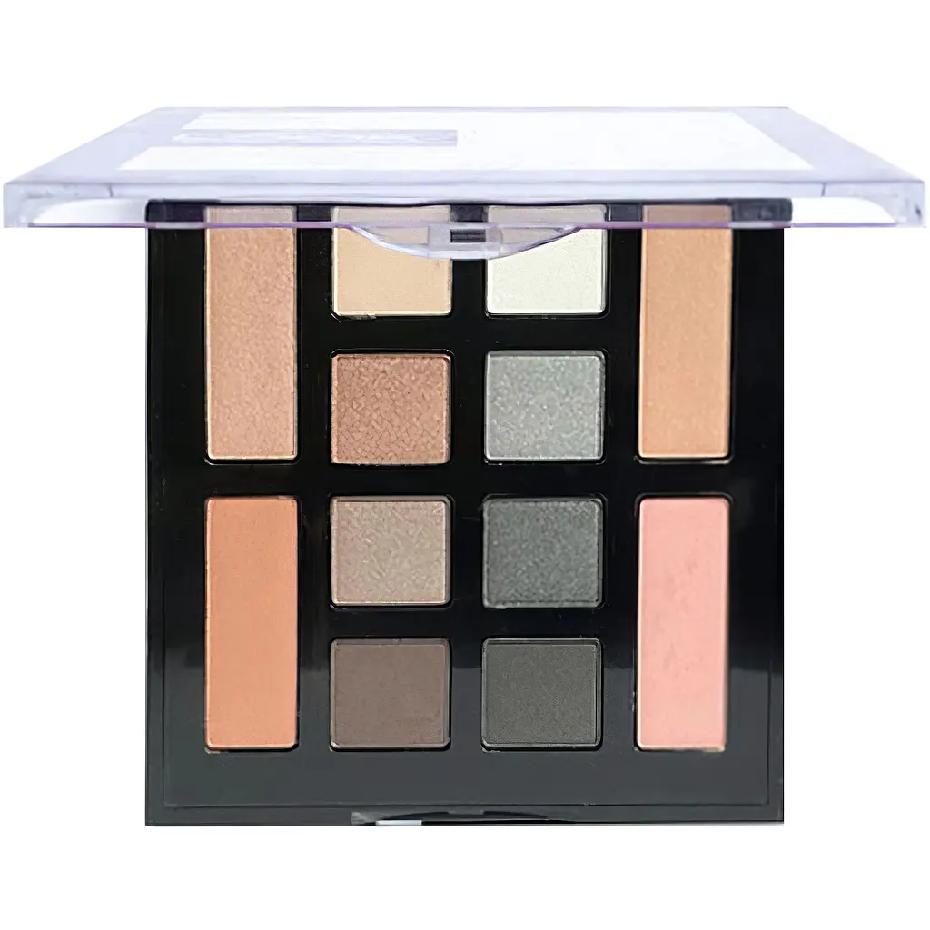Тіні для повік Maxi Color Look Photomodel Eye + Face Kit відтінок 02 (Холодний нюд) 16.8 г - фото 2