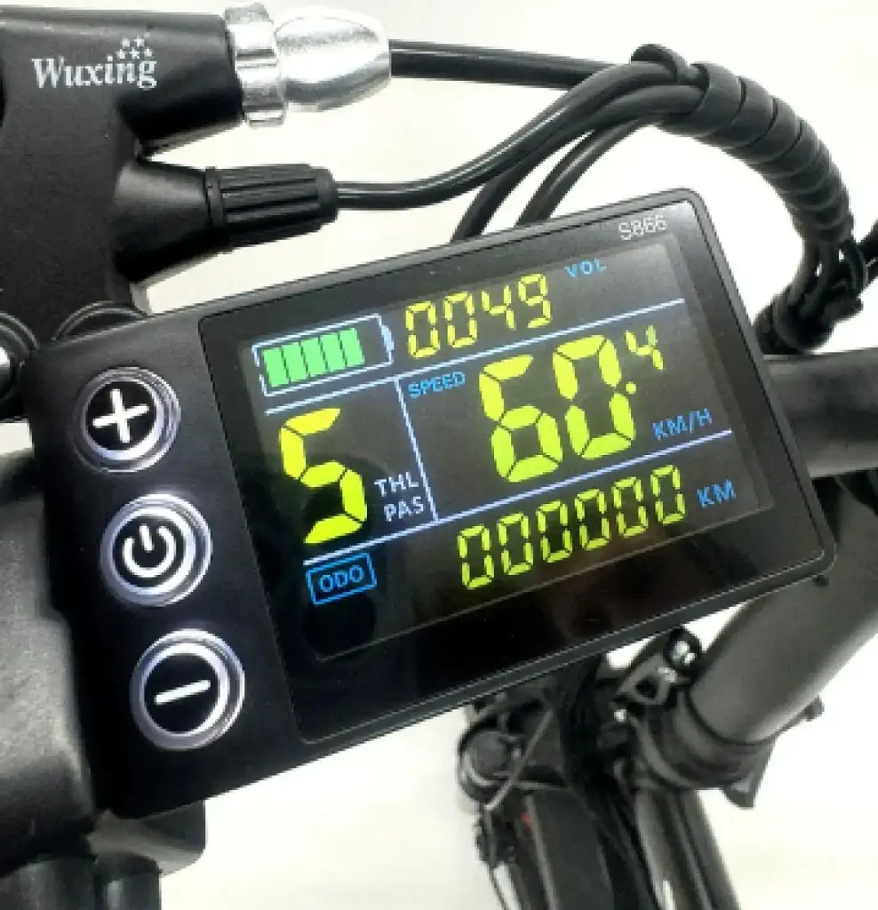 Фетбайк Складной с Багажником ELITE LUX (1000W, 48V,21Ah) - фото 9