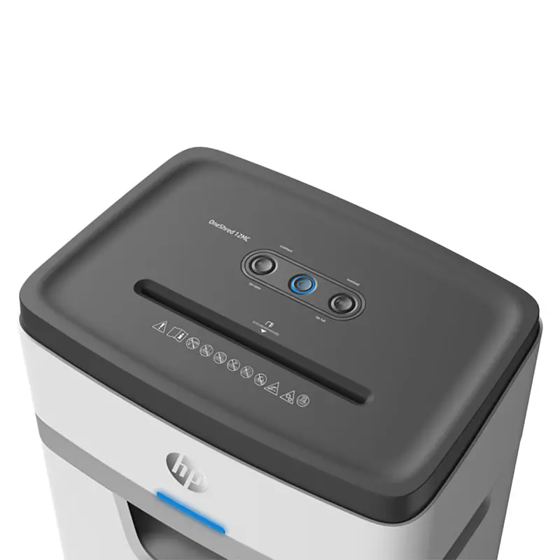 Знищувач документів HP OneShred 12MC, A4, 80g х 12 листів, 2*15, 25 л, P-5 - фото 5