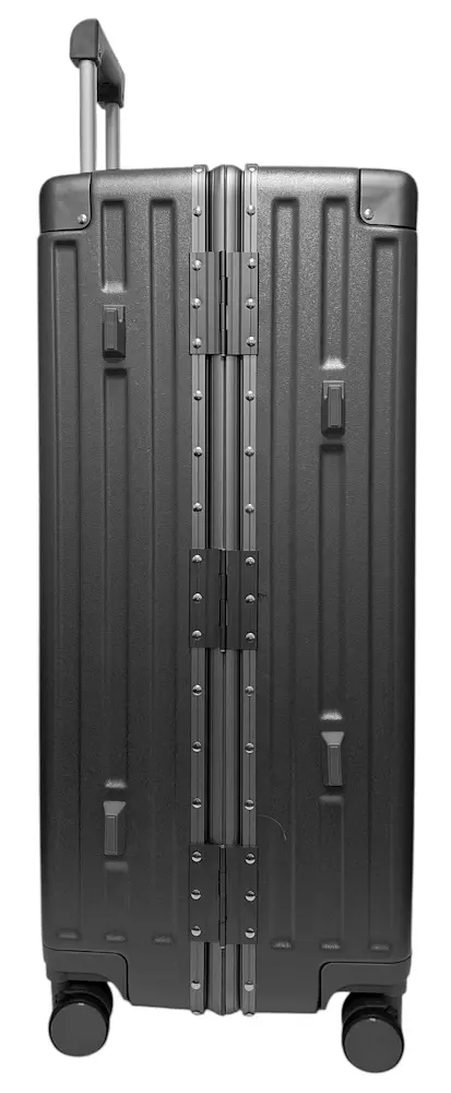 Валіза велика L Madisson Snowball 66503 L 74x49x31 см 100% полікарбонат на засувках Сірий - фото 6