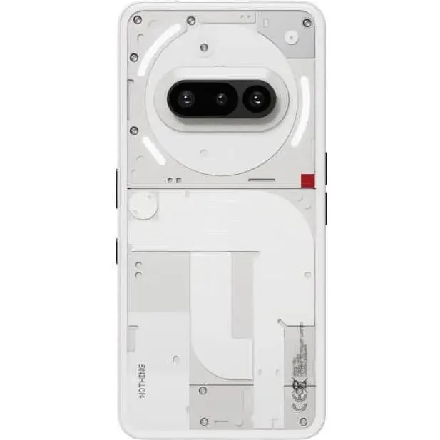 Смартфон Nothing Phone 3 12/256GB White - фото 3