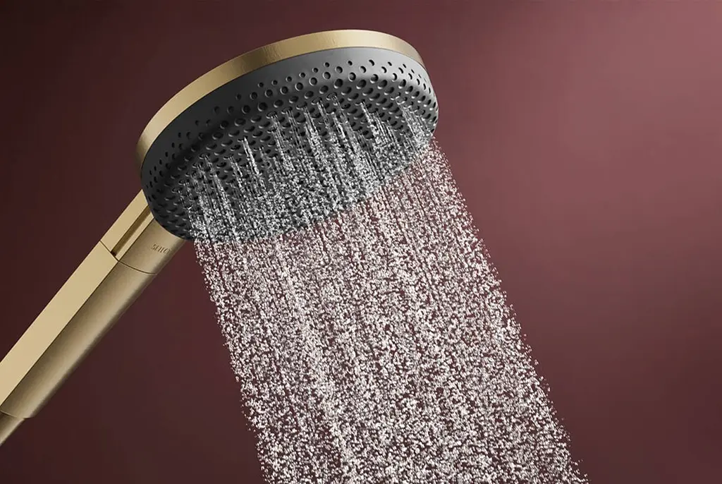 Ручний душ Hansgrohe Raindance Alive Select S EcoSmart brushed bronze 24511140 - фото 4
