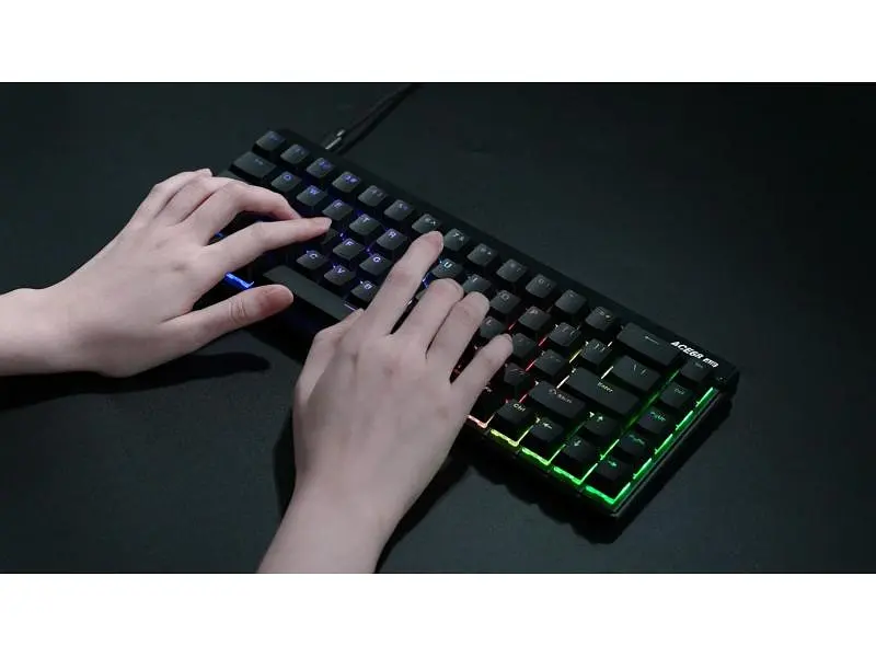 Клавіатура MCHOSE Ace 68 Air RGB Mount Tai Magnetic Switch GT Aurora Black (MC-ACE68AIR-10) - фото 3