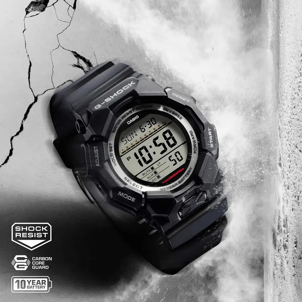 Чоловічий годинник Casio G-Shock GD-010-1ER - фото 2