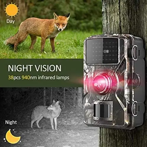 Фотоловушка DL-100 IP66 12mp с экраном и ночным видением - фото 7