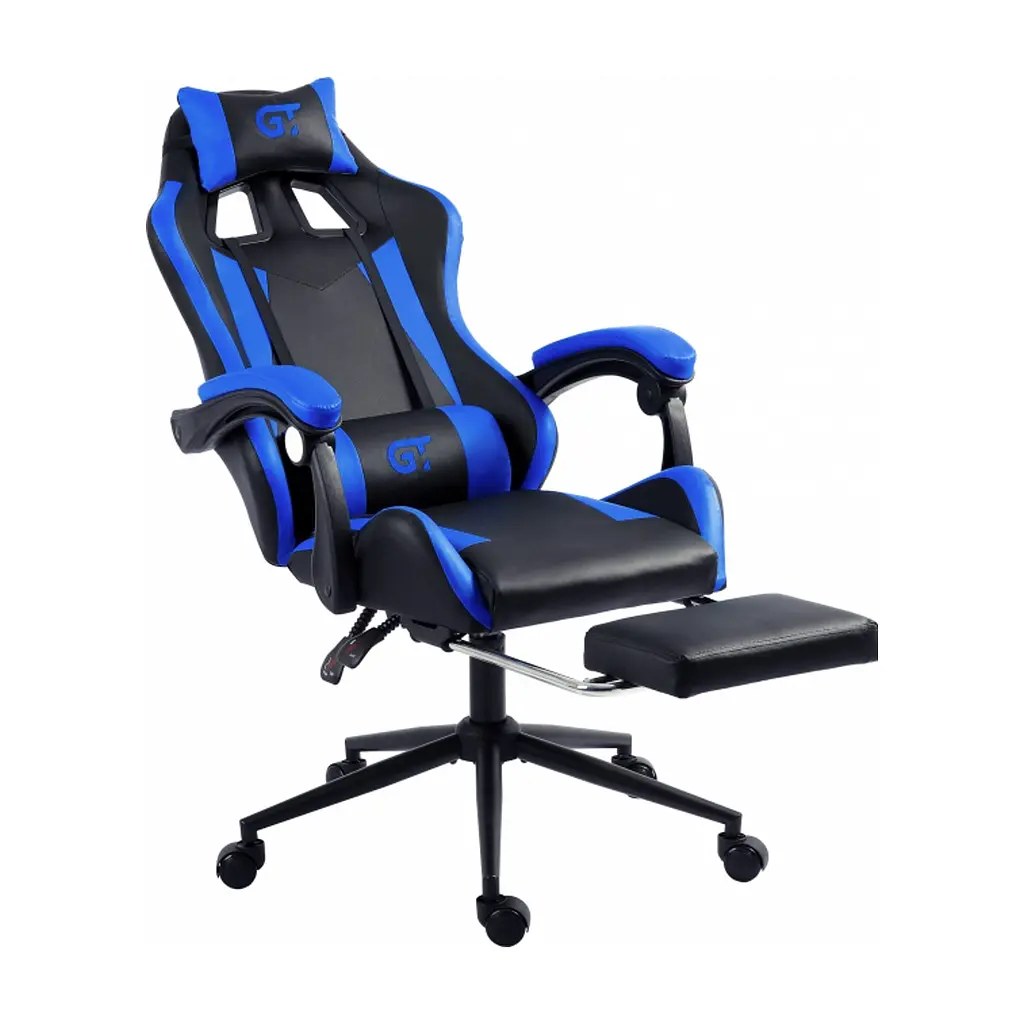 Крісло ігрове GT Racer X-2323 Black/Blue - фото 4
