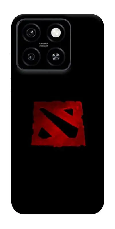 TPU чохол Demsky Dota Symbol для ZTE Blade A55 4G