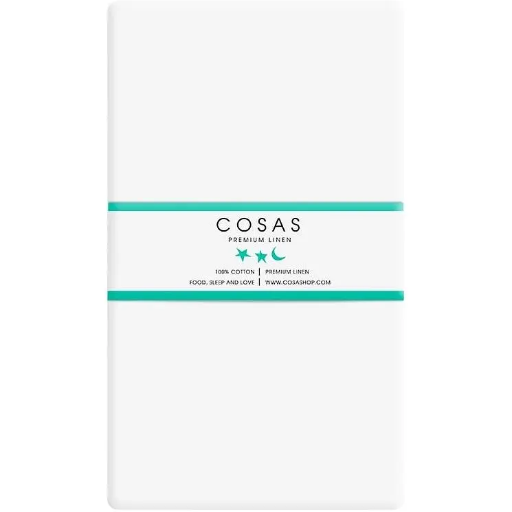Набір простирадл на резинці Cosas Paws 60х120х12 см (SetSheet_Paws_White_120x60) - фото 3