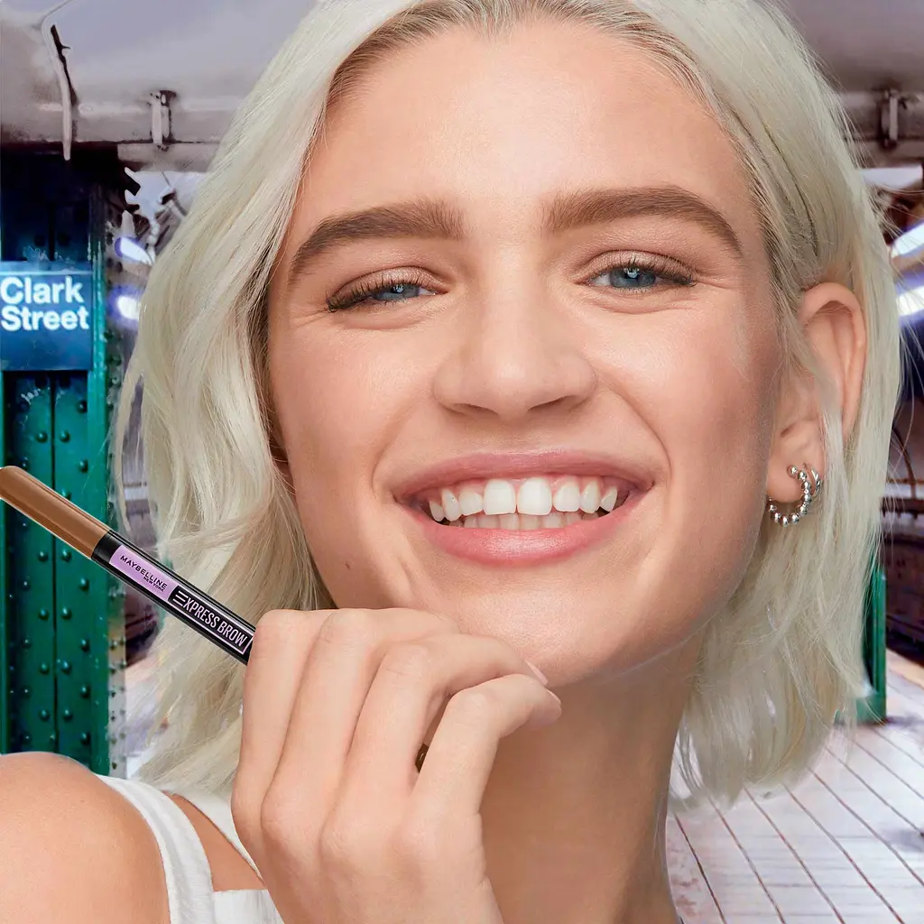 Карандаш-пудра для бровей Maybelline New York Brow Satin Duo Brunette тон 025, 0.71 г (B3383700) - фото 7