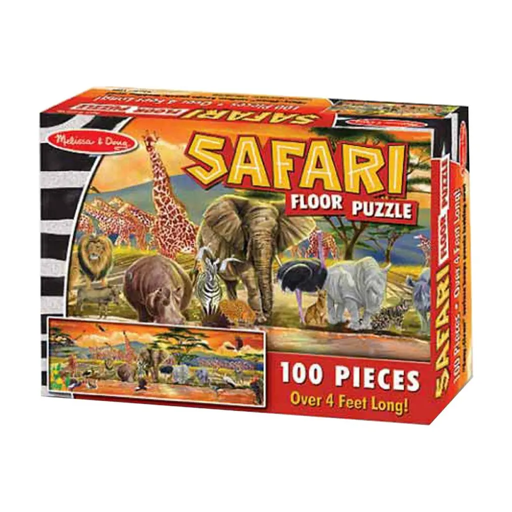 Пазл Melissa&Doug Мега "Сафарі", 100 елементів (MD12873) - фото 3