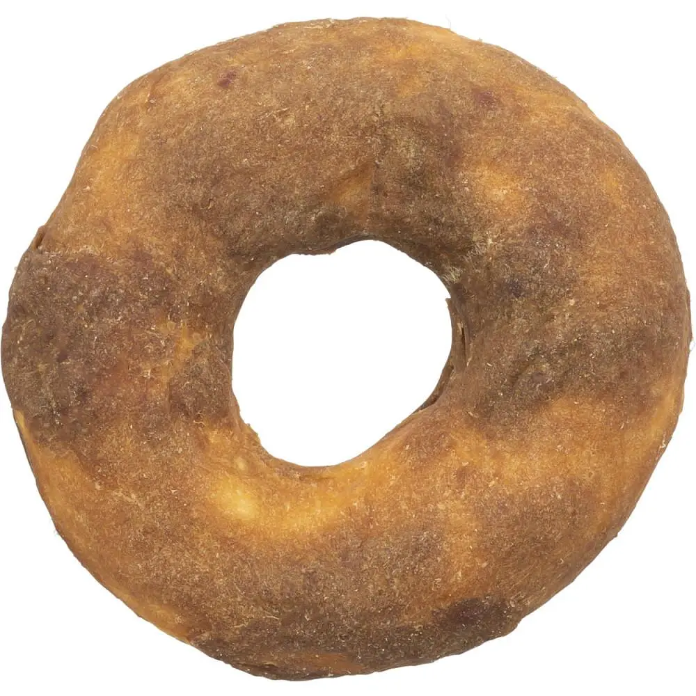 Ласощі для собак Trixie Denta Fun Lamb Chewing Ring, вагове жувальне кільце з ягням, діаметр 6 см, 55 г, 10 шт./уп.