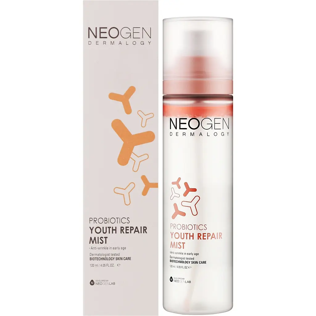 Міст для обличчя Neogen Dermalogy Probiotics Youth Repair Mist 120 мл - фото 2