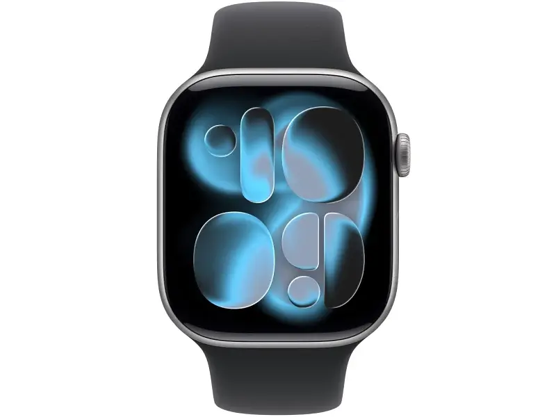 Смарт-годинник Apple Watch Series 11 GPS + Cellular 46mm Space Grey Alu. Case w. Black S. Band - M/L (MFCA4) - фото 2