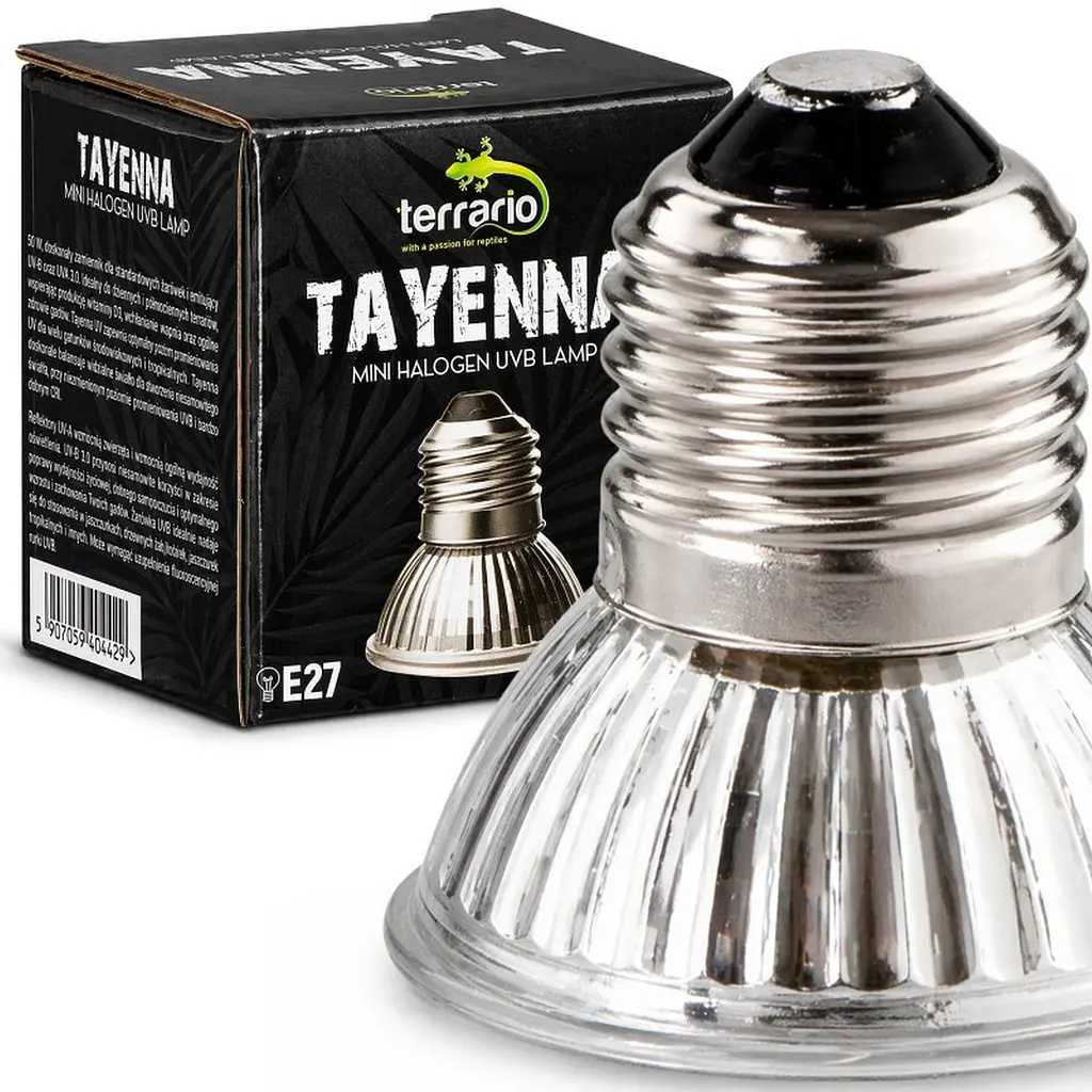 Лампа для тераріуму Terrario Tayenna 25W UVB 3.0 E27 для тропічних рептилій та амфібій - фото 5