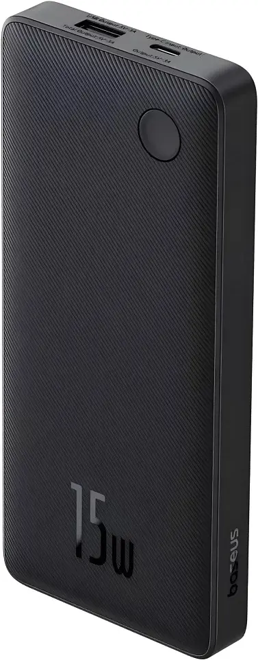 Портативний акумулятор Baseus Airpow Lite 15W 10000mAh black (P10067500123-00) - фото 2