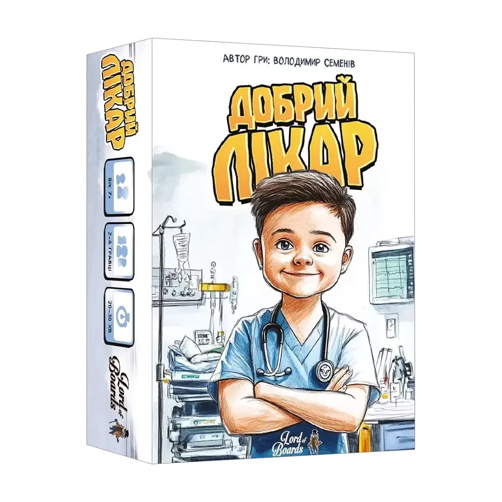 Настільна гра Lord of Boards Добрий лікар (укр.) (LOB2506UA)