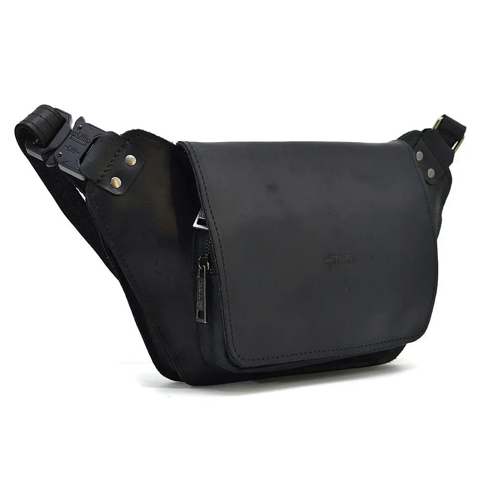Чоловіча шкіряна поясна сумка TARWA 14×29×5 см sum0025988