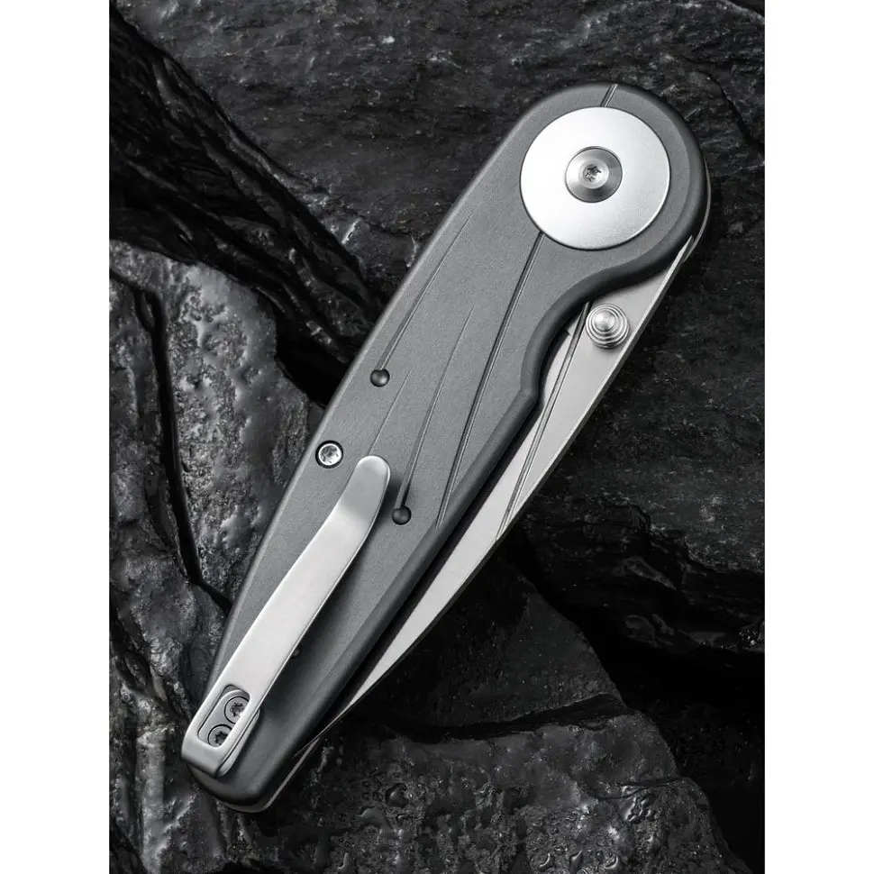 Ніж складаний туристичний Civivi Starflare, (8.4 см) Nitro-V / Aluminum сірий - фото 14