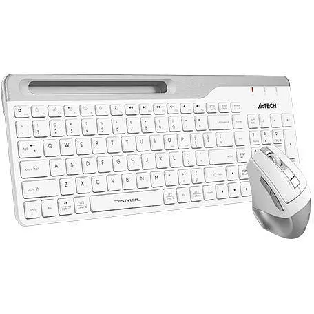 Комплект A4Tech FB2535C USB Icy White - фото 3
