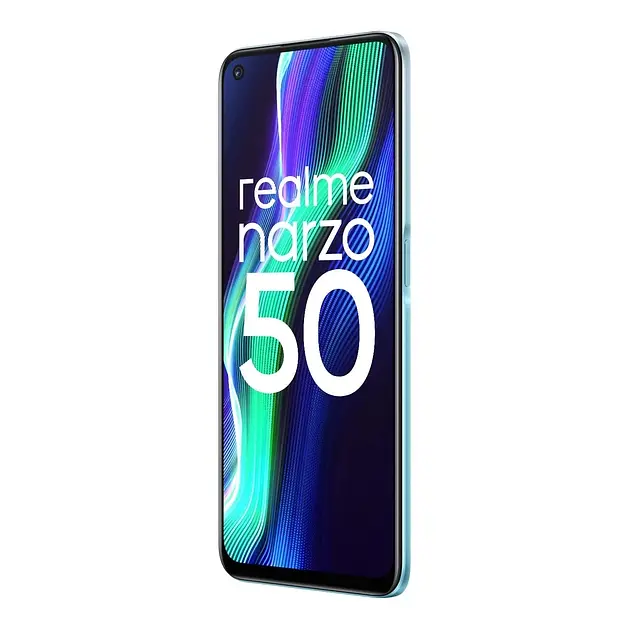 Смартфон Realme Narzo 50 4/128GB Speed Blue - фото 2