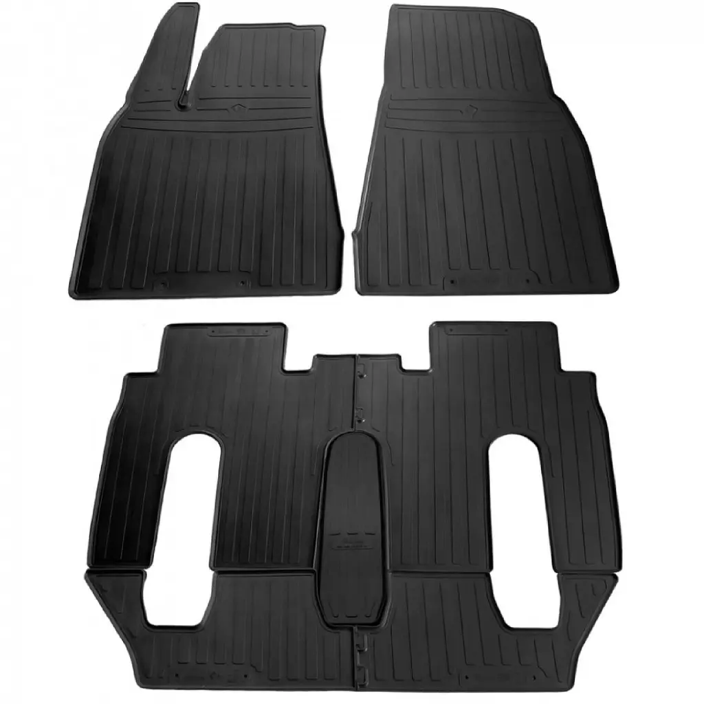 Автомобільні килимки у салон для Tesla Model X (6 Seats) 2015- 7 шт