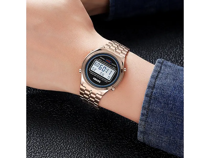 Чоловічий наручний годинник 2146RG Rose Gold Skmei acs0030240 - фото 5