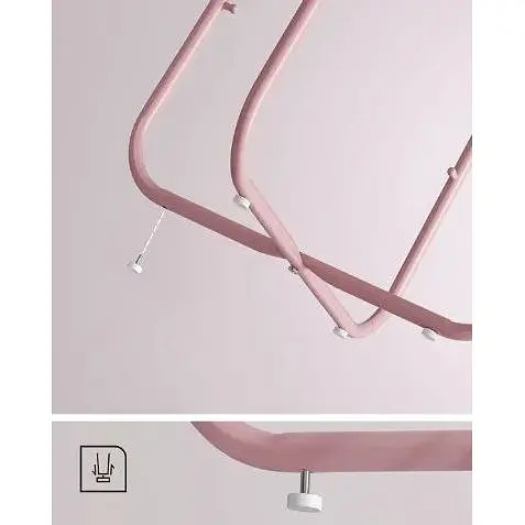 Журнальний столик Leobert Sharp з кошиком рожевий - фото 4