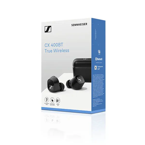 Наушники Sennheiser CX 400BT True Wireless Mic Black (508900) - фото 7