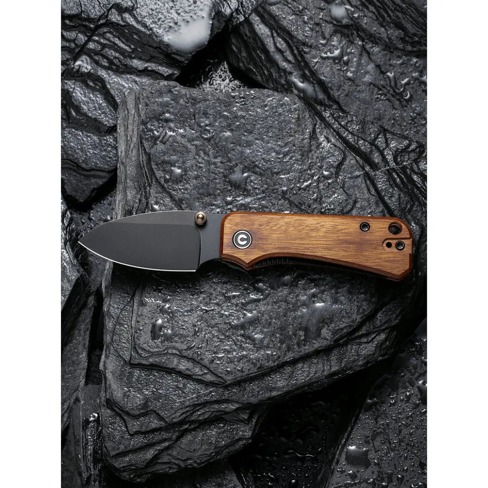 Ніж складаний кишеньковий Civivi Baby Banter, (5.9 см) Nitro-V / Guibourtia Wood - фото 17
