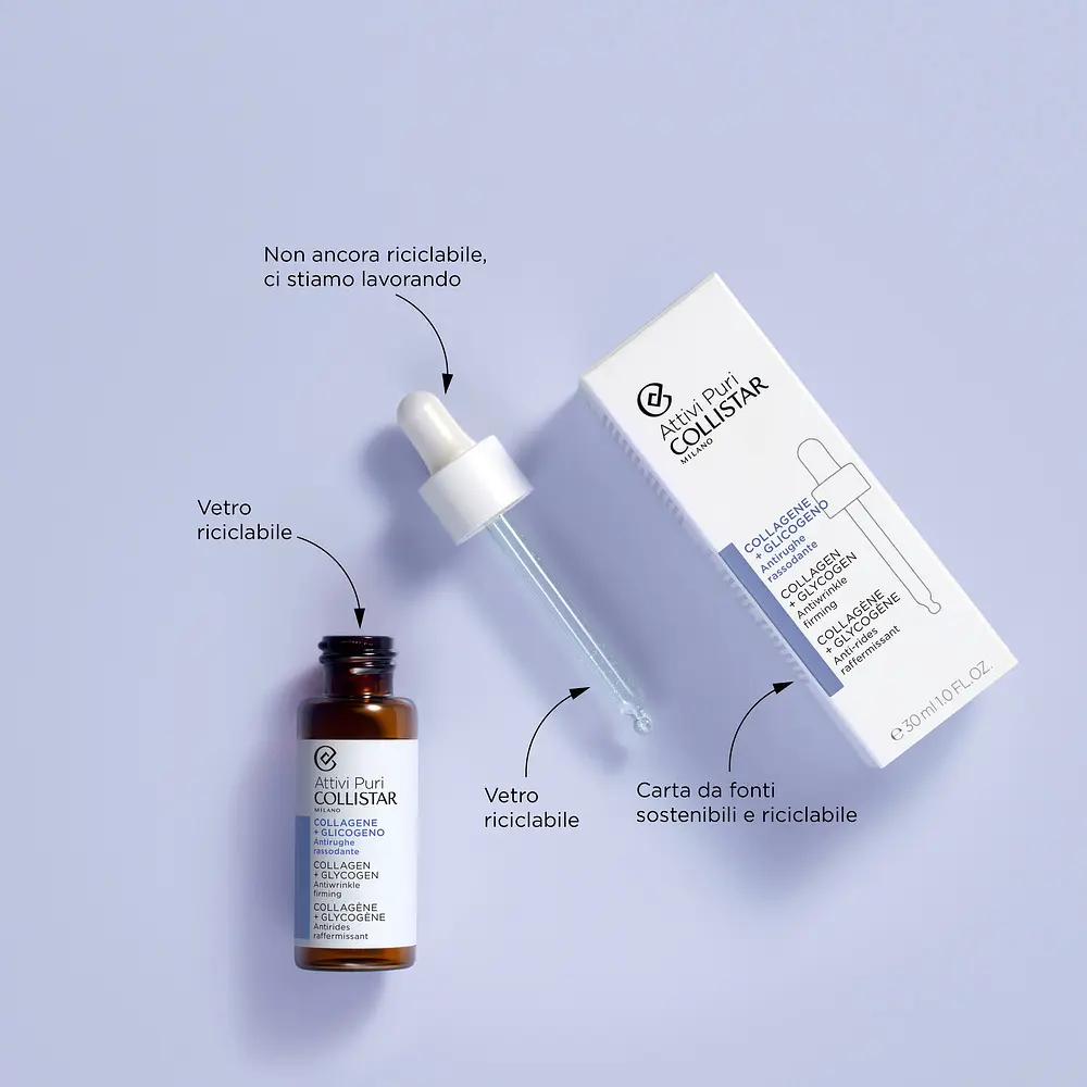 Концентрат для лица Collistar Pure Actives Collagen + Glycogen Anti-Wrinkle Firming, против морщин, 30 мл - фото 5