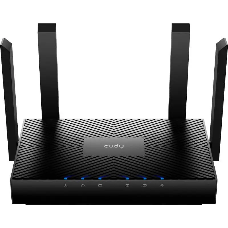Роутер Cudy WR3000, Black, Wi-Fi 6 (до 2600 Mb/s, 2.4/5GHz), 3хLAN (10/100/1000 Mb/s), 1хWAN (WR3000) - фото 2