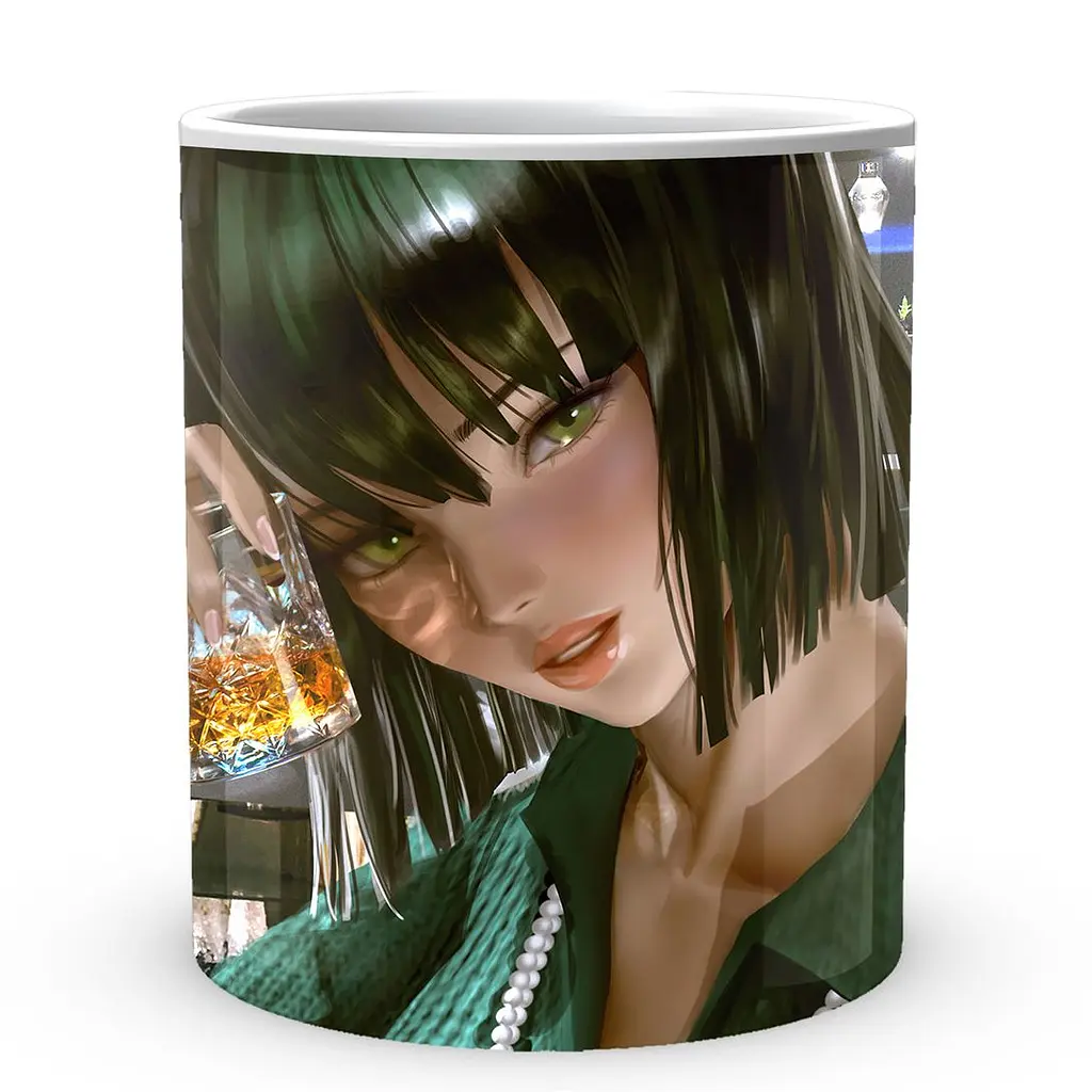 Кухоль GeekLand Ванпанчмен One Punch Man Фубукі OPM 02.26 330 мл білий - фото 2