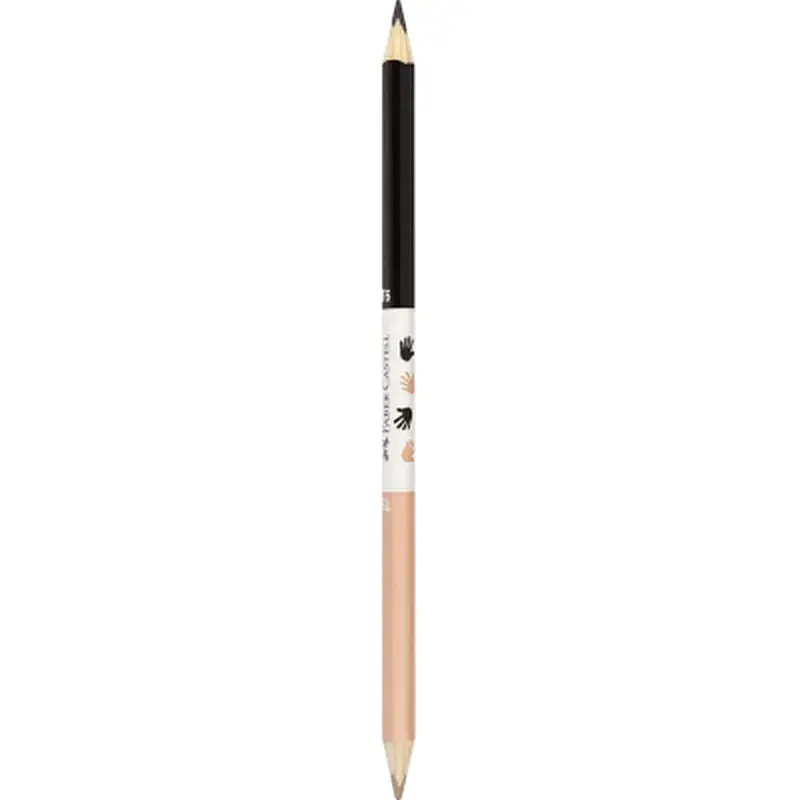 Олівці кольорові Faber-Castell Children of the World 24 кольору тригранні + 3 двосторонніх круглих, (511515) (32332) - фото 2