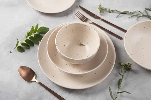 Тарілка десертна Limited Edition Sandy Cream 19 см (ZH-7013-2) - фото 3