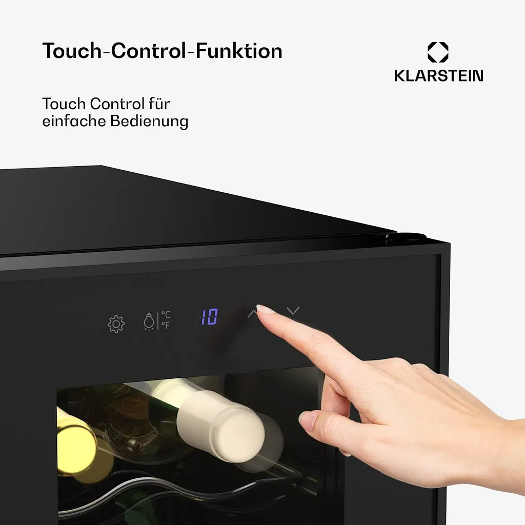 Винный холодильник Klarstein Shiraz 24 2 зоны (10046441) - фото 6