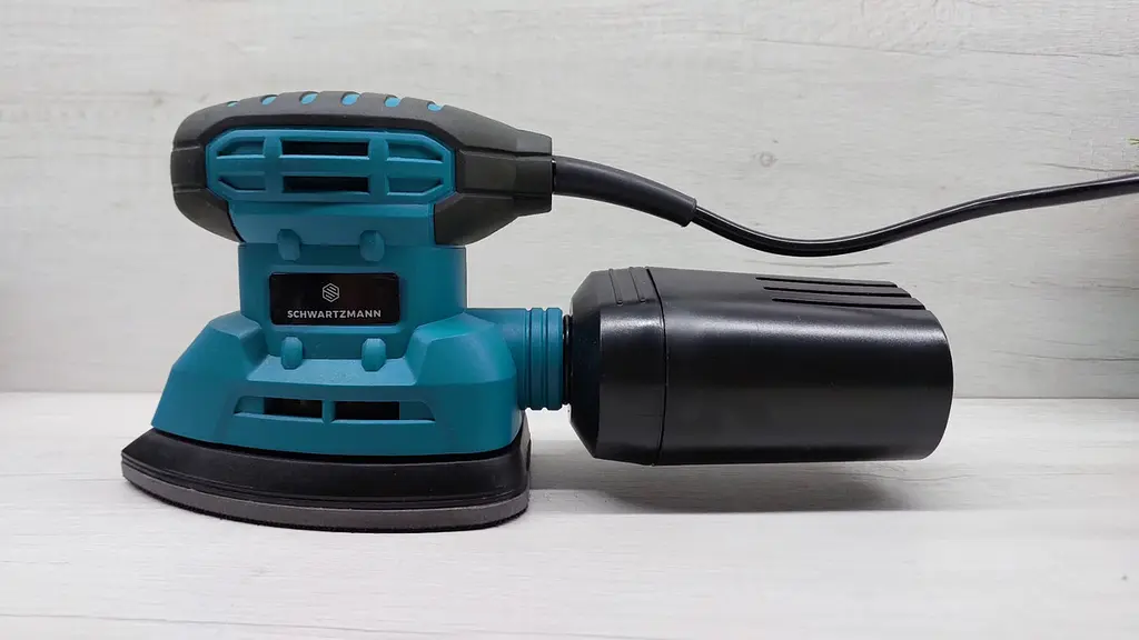 Шлифовальная вибрационная машина Schwartzmann MS-130SP с мешком для пыли качественная 13000 об/мин 130 Вт - фото 2