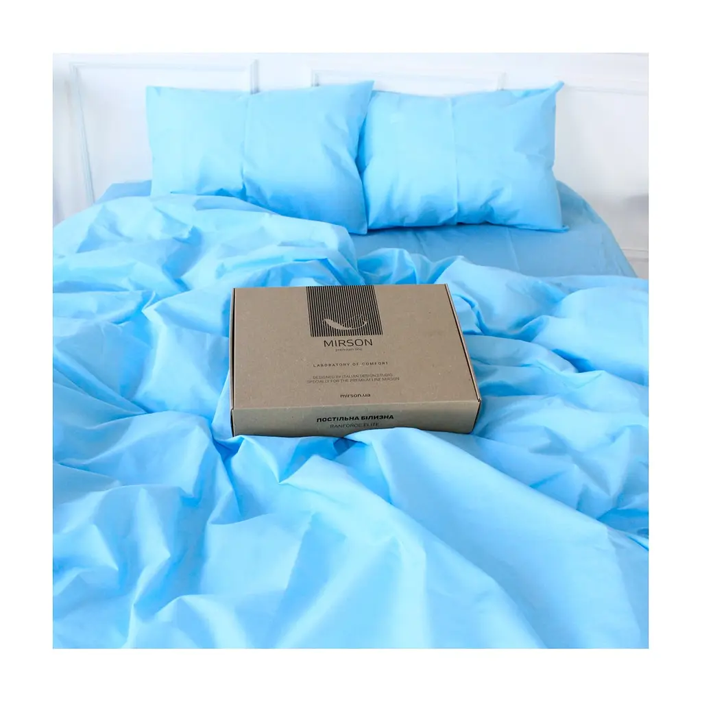 Постільна білизна MirSon Бязь Ranforce Elite 12-4608 Lucretia 143х210х2 (2200004680484)