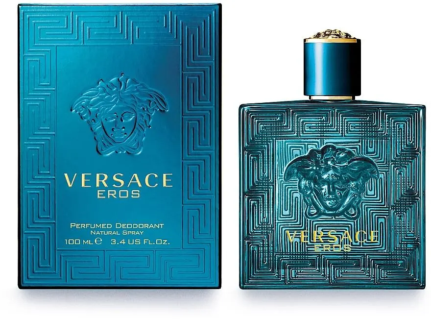 Парфумований дезодорант 100 мл Versace Eros - фото 2