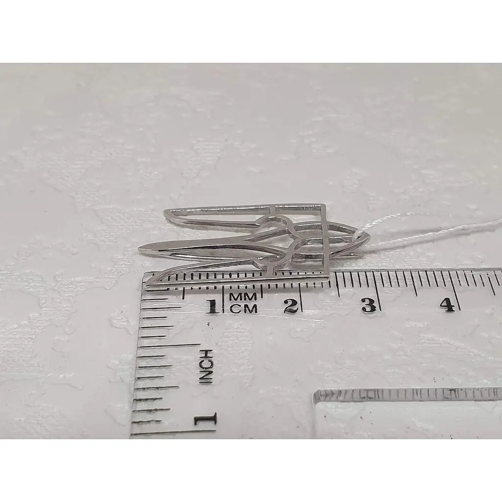 Срібний значок Ірій Тризуб. 9509 - фото 4