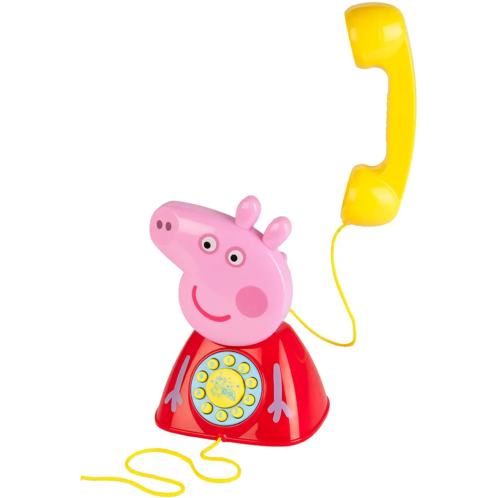 Игрушка-каталка на веревочке Peppa Pig Телефон Пеппи (1684687) - фото 2